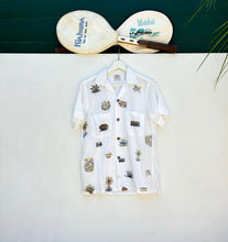 Load image into Gallery viewer, ARROW &#39;Pineapple and Cactus&#39; Resort Shirt. Sz S.