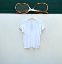 Load image into Gallery viewer, ELLESSE Buttoned White Tennis Top. Sz 10. Italy.