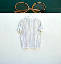 Load image into Gallery viewer, ELLESSE Pinstripe Court Polo. Sz. 42. Italy.