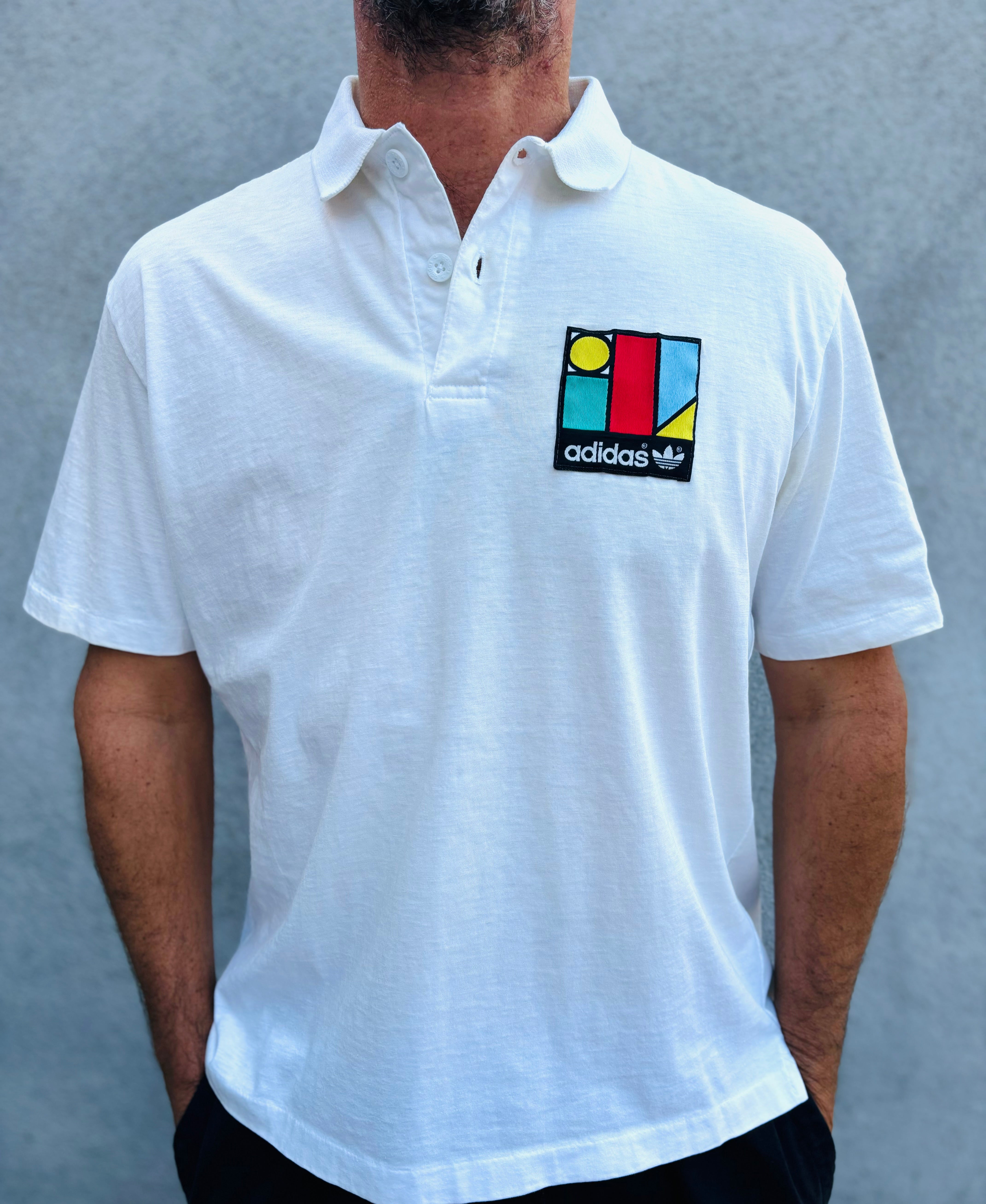 ADIDAS Ivan Lendl IL Court Polo. Sz M. USA. RACQUET SOCIETY