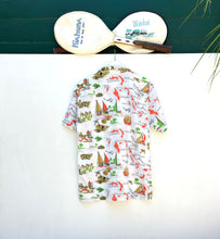 Load image into Gallery viewer, BAHAMAS PARADISE Caribbean Islands Resort Shirt. Sz M.