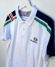 Load image into Gallery viewer, SERGIO TACCHINI Mats Wilander Court Polo. Sz L.