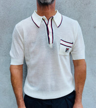 Load image into Gallery viewer, FILA Cotton Knit Pocket Polo. Sz L. Italy.