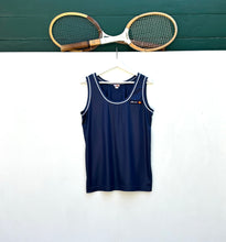 Load image into Gallery viewer, ELLESSE Women’s Navy Court Tank. Sz 14. Italy.