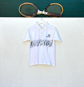 SERGIO TACCHINI Pat Cash Court Polo. Sz M.