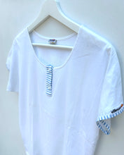 Load image into Gallery viewer, ELLESSE Women’s Two Button Round Neck Court Top. Sz 10. Italy.