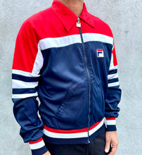 Load image into Gallery viewer, FILA Courto ‘Guillermo Vilas’ Court Tracktop. Sz 44. Italy.