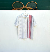 Load image into Gallery viewer, ELLESSE Pinstripe Court Polo. Sz. 42. Italy.