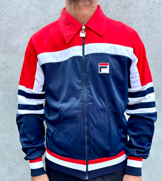 FILA Courto ‘Guillermo Vilas’ Court Tracktop. Sz 44. Italy.