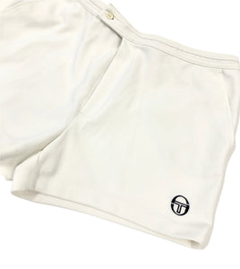 SERGIO TACCHINI White Court Shorts. Sz 42. Italy.