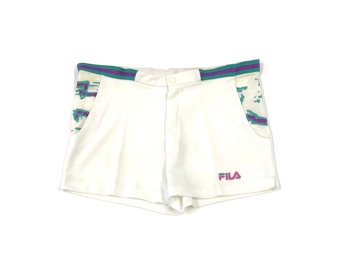 FILA ‘Magic Line’ Court Shorts. Sz 32. Italy.