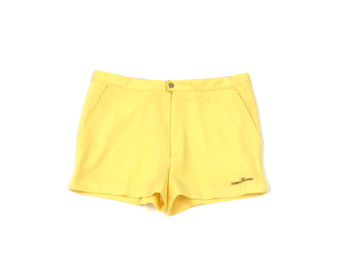 CERRUTI 1881 Yellow Court Shorts. Sz 34. Italy.